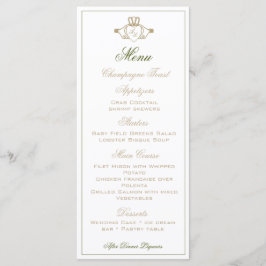 Menú de Recepción de Boda Claddagh