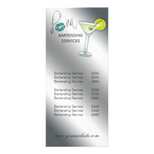 Menú de servicio de Fiesta de tarjetas para rack D