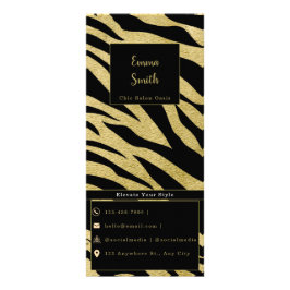 Menú de servicios de belleza de personalizable