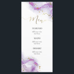 Menú de tinta púrpura<br><div class="desc">menú personalizado</div>