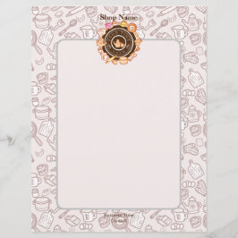 Menú de utensilios de cocina marrón