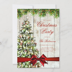 Menú del programa Invitación al árbol de Navidad d