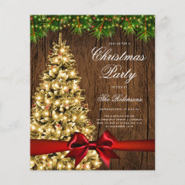 Menú del programa Invitación al árbol de Navidad r