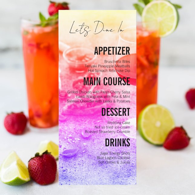 Menú Delicioso (Subido por el creador)