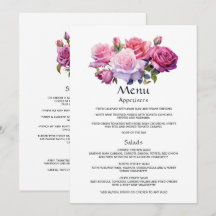 Detalles para invitados de boda floral rosa y púrp