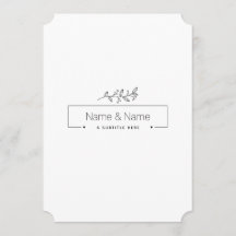 DISEÑO DE boda natural minimalista orgánico EDITAB
