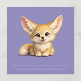 Menú Diseño de vibraciones positivas de zorro fennec fe