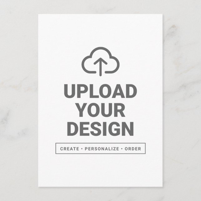 Menú Diseño Personalizado (Anverso)