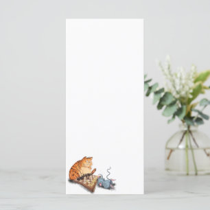 Menú divertido para jugar al ajedrez con gato y ra