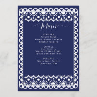 Ducha nupcial Papel Picado de la Marina Mexicana
