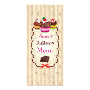 Menú dulce de la panadería