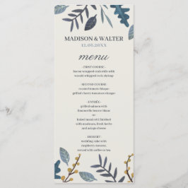 Menú El otoño rústico deja la boda otoño