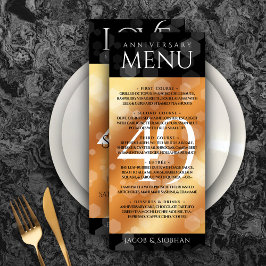 Menú Elegante 49° Aniversario del Boda del Cobre