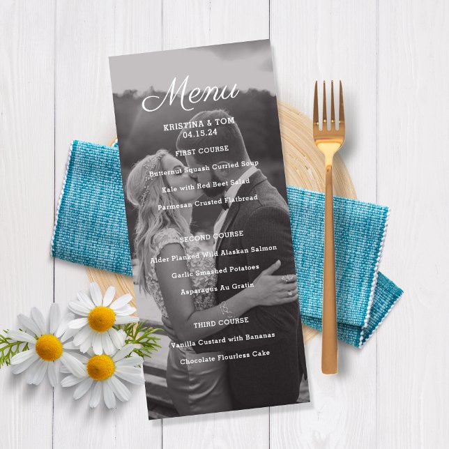 Menú Elegante de Foto Favorita (Subido por el creador)