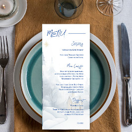 Menú Elegante fiesta de Bodas Nevadas en el Paisaje Inv