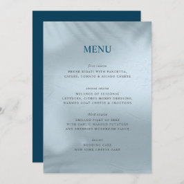 Menú Elemental Agua y Hielo