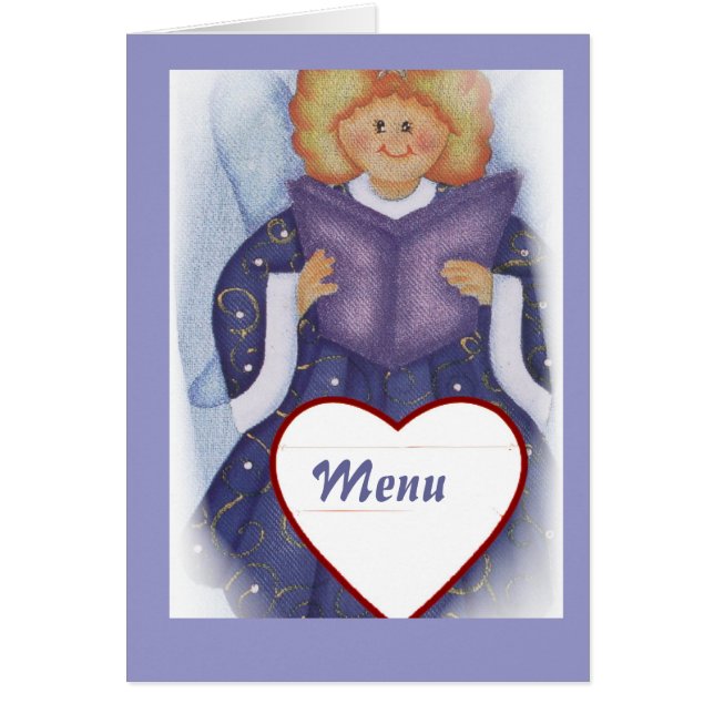 menú / ementa (Frente)