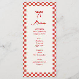 Menú Esa es la fiesta de la soltera de Italia