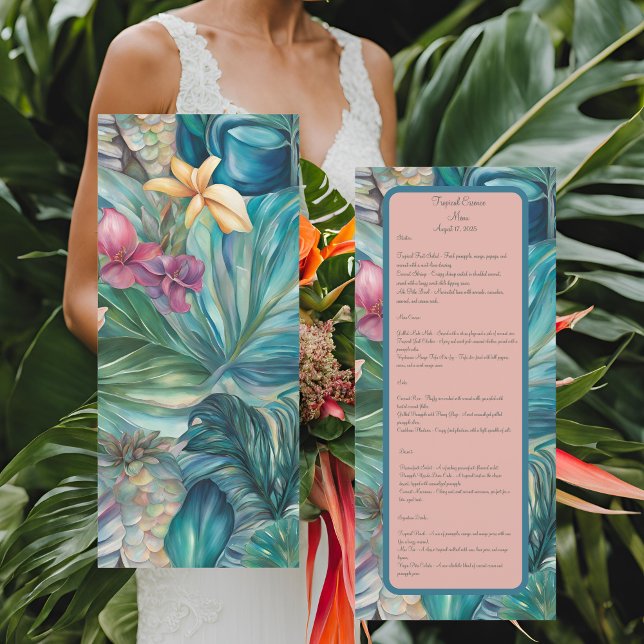 Menú Esencia tropical (Subido por el creador)