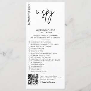 Menú Espio juego de bodas Capturar la escena de fotos d