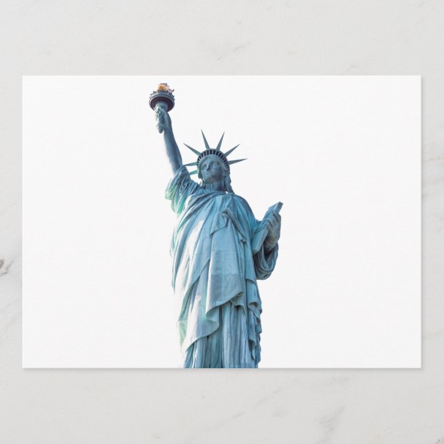 Menú Estatua de la libertad (Anverso)