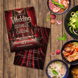 Menú Estreno de Boda en la Alfombra Roja de Película de