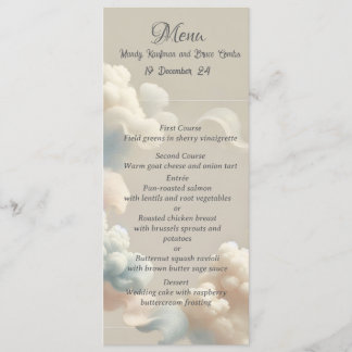 Menú Ethereal Bliss