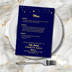 Menú Evento de la Compañía de Baile de Gala de Caridad