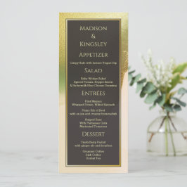 Menú Fab Chartreuse 💚 Boda de presupuesto audaz y eleg