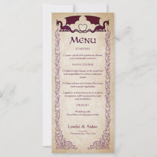 Menú Fantasía Dragon Gamer