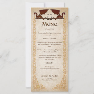 Menú Fantasía Dragon Gamer