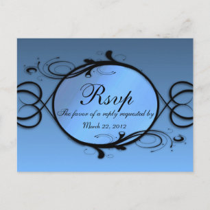 Menú Fantasy Blue RSVP