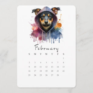Menú Febrero Naturaleza independiente perro salpicar ar
