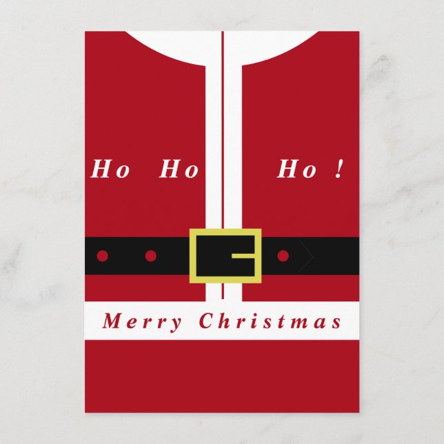 Menú Feliz Navidad - Papá Noel - Regalos Para Todos (Reverso)