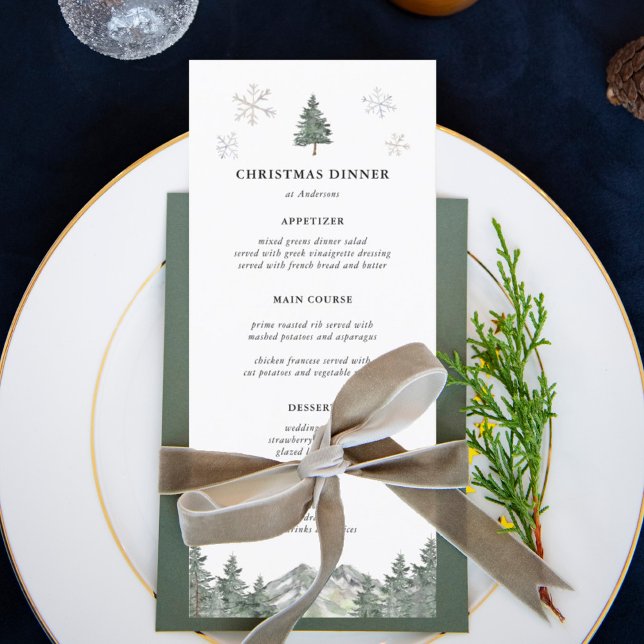 Menú Fiesta de cena de Navidades de montaña (Subido por el creador)