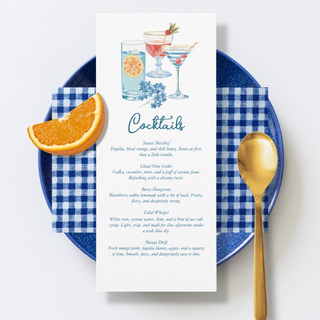 Menú Fiesta de cócteles Cheers (Subido por el creador)