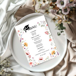 Menú Fiesta de graduación de Wildflower Garden