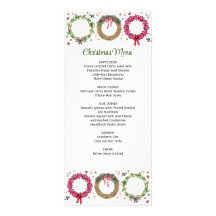 Menú Fiesta de Navidad de los navidades