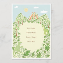 Menú Fiesta Dino-Mite