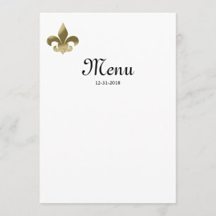 Menú Fleur de Lis