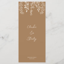 Floración colgante Foliage cálido Romántico Boho E