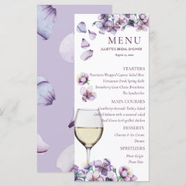 Menú Floral