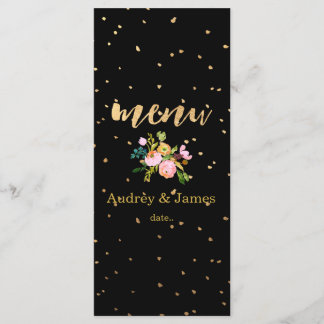 menú floral acuarela/ranunculus de PixDezines