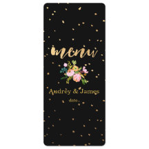 menú floral acuarela/ranunculus de PixDezines