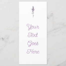 Menú Floral Delicado