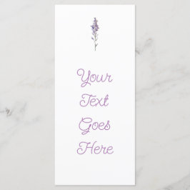 Menú Floral Delicado