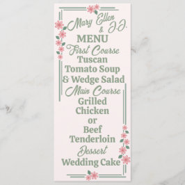 Menú Flores Hartas De La Era De La Depresión