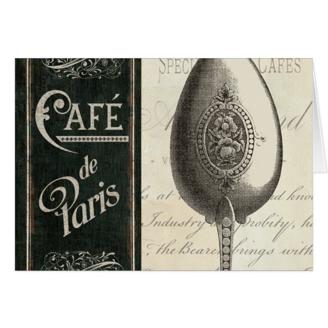 Menú francés (Anverso (Horizontal))