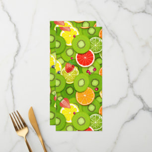 Menú Frutas de verano 2