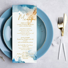 Menú Gala AZURE Marble Dreams